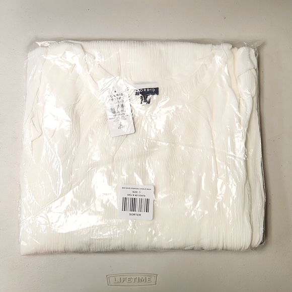 ❤️NWT VINTAGE TORRID SWIM COVER - MAXI GAUZE - BEACH DRESS COVER-UP - PLUS SIZE - Picture 3 of 13